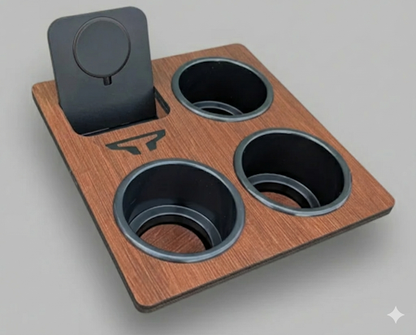 Holy Cup Holder - Nissan Titan 3 XL Cup holders and Wireless Charger or Mounting plate