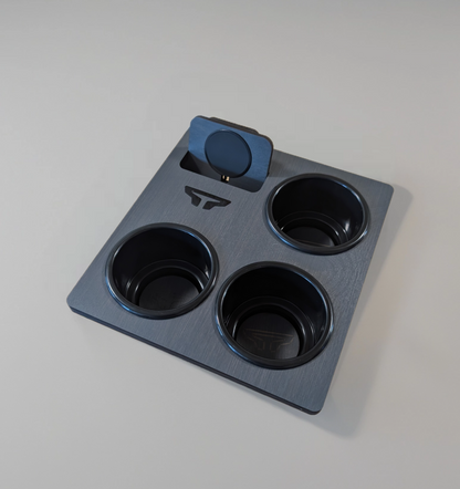 Holy Cup Holder - Nissan Titan 3 XL Cup holders and Wireless Charger or Mounting plate