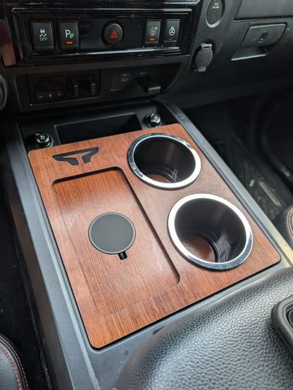 The OG - Nissan Titan Cup Holders and Wireless Charger