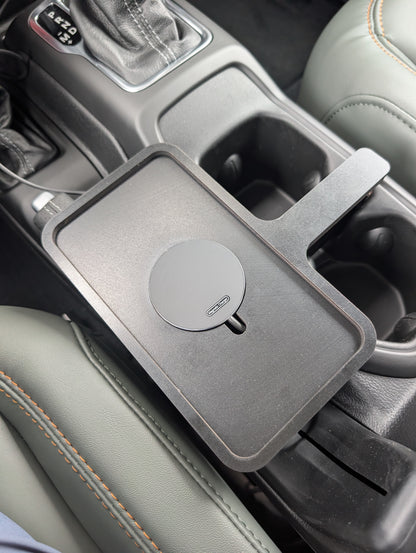 Jeep Wrangler/Gladiator Wireless Charging Tray (black)