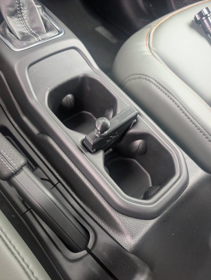 Jeep Wrangler / Gladiator Mount Adapter for Cupholder Slot