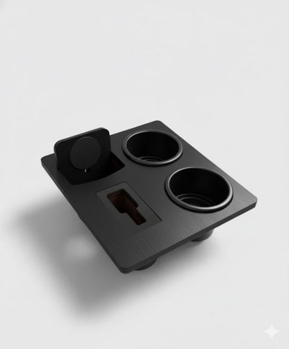 Freedom Slot - Nissan Titan Console with Wireless Charger and 2 XL cupholders