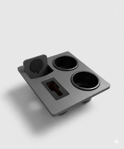 Freedom Slot - Nissan Titan Console with Wireless Charger and 2 XL cupholders