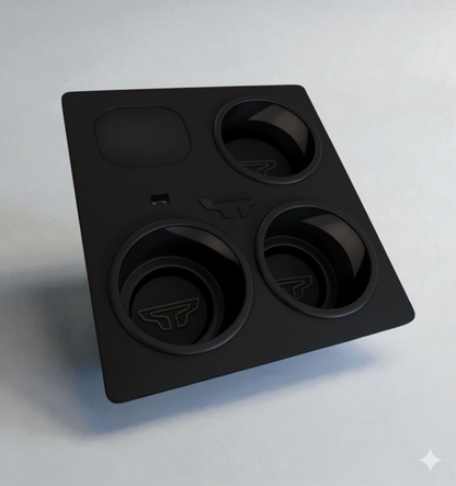 Holy Cup Holder - Nissan Titan 3 XL Cup holders and Wireless Charger or Mounting plate