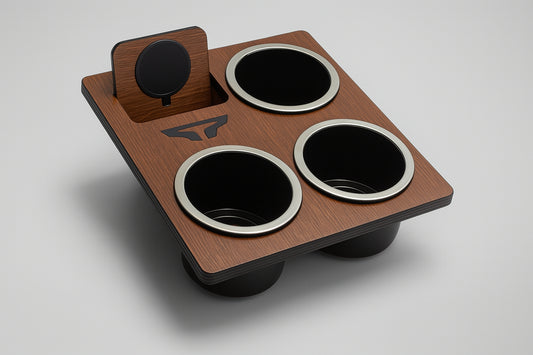 Holy Cup Holder - Nissan Titan 3 XL Cup holders and Wireless Charger or Mounting plate