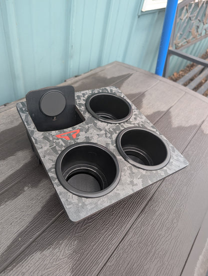 Holy Cup Holder - Nissan Titan 3 XL Cup holders and Wireless Charger or Mounting plate